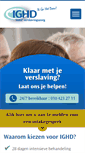 Mobile Screenshot of ighd.nl